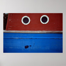 fartyget vänder mot affisch