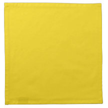 Fast citron - gult servetter