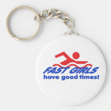 Fasta flickor Keychain Nyckel Ring