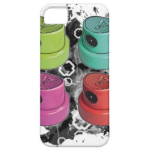 Fatcapschwarz iPhone 5 Case-Mate Fodraler