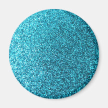 Fauxblåttglitter Magnet För Kylskåp