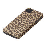 FauxLeopardpäls iPhone 4 Case-Mate Skal