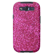 Fauxshock rosaglitter galaxy s3 skal