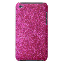 Fauxshock rosaglitter iPod Case-Mate cases