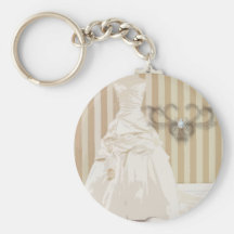 Favör för elegant bröllopkappabröllop nyckelringar