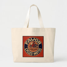 Favören cyklar & bilar tote bags