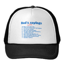 Favorit- ordhatt för pappor trucker keps