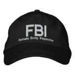 FBI BRODERADE BASEBALL KEPSAR