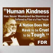 Fdr-människavänlighet Print