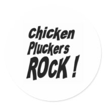 Fega Pluckers vaggar! Klistermärke