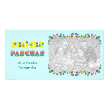 Felices Pascuas Foto Kort