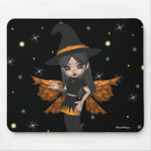 Felik häxa Mousepad Mus Matta