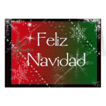 Feliz Navidad hälsning… kort