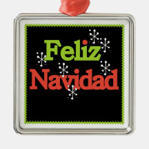 Feliz Navidad prydnad Julgransdekoration