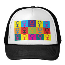 Feminismpopkonst Baseball Hat
