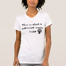 feminist1 denna är en vilken FEMINIST ser lik T Shirt
