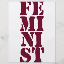 Feminist! Flyg Blad