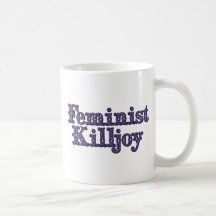 Feministisk glädjedödare mugg