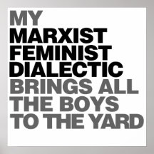Feministisk humor affischer