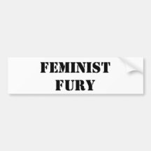 Feministisk raseribildekal