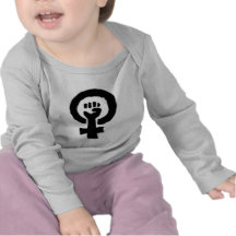 Feministiskt symbol t shirt
