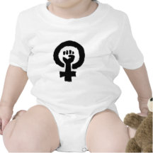 Feministiskt symbol tee shirt