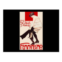 Femminismo Vykort