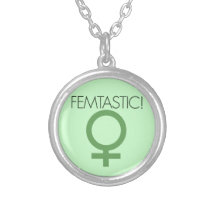Femtastic kvinnligt symbol hängsmycken
