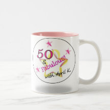 Femtio och sagolikt kaffe mugg