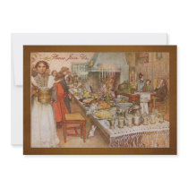 Feriematställeparti med Carl Larsson Tillkännagivanden