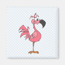 Fernando Flamingo Kylskåps Magneter