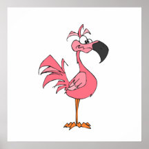 Fernando Flamingo Posters