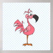 Fernando Flamingo Print