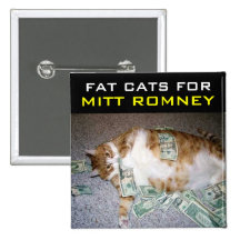 Feta katter för Mitt Romney Knapp