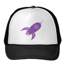 Feta Retro raketfraktlilor Trucker Kepsar