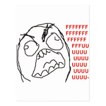 FFFFFFFUUUUUU - Ursinne! Vykort