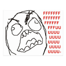 FFFFFFFUUUUUU - Ursinne! Vykort