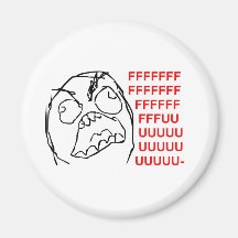 FFFUUUUU KYLSKÅPS MAGNETER