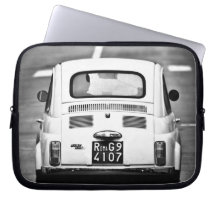 Fiat 500, cinquecento, i Rome, laptop sleeve Laptop Datorskydd