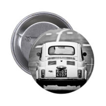 Fiat 500 i Rome Knappar Med Nål