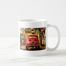 Fiat 500 kaffe kopp
