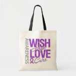 Fibromyalgia för bot för Wishhoppkärlek Tote Bags