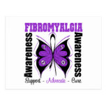 Fibromyalgiamedvetenhetfjäril Vykort