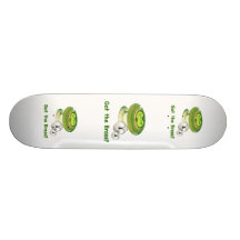 Fick mässingspinballen anpassad skate board