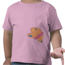 fick- tshirt för storasysterfjäril tröja