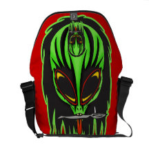 Fientlig främmande krigareRickshawmessenger bag