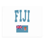 Fijiansk högskolastil vykort