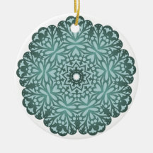 Filigree snöreprydnad för Victorian Jul Dekorationer