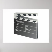 Film Clapperboard Affisch