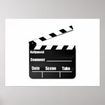 Film Clapperboard Print
